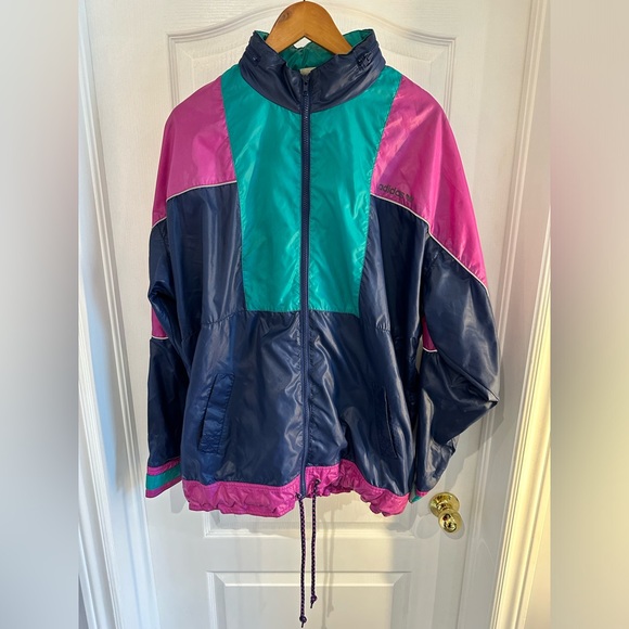 Multicoloured Adidas Originals Rain Jacket - Picture 1 of 7